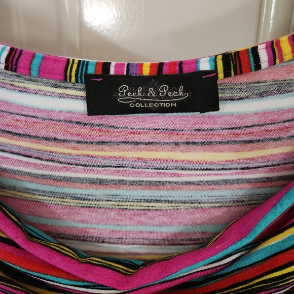 Colorful and cute Peck&Peck top.  Excellent condition.  Size Medium. - Picture 2 of 6